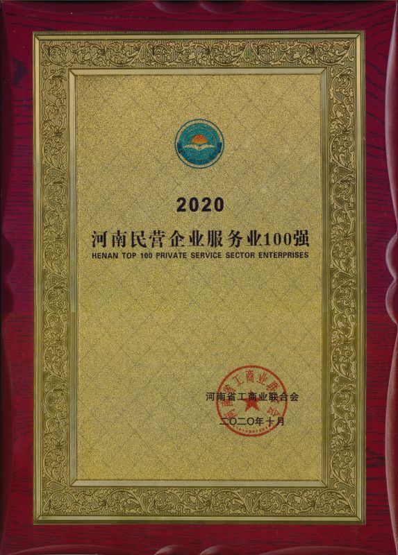 2020年 河南民营100强